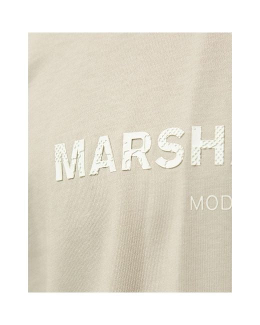 Marshall Artist Natural Coastal Regular Fit T-Shirt for men