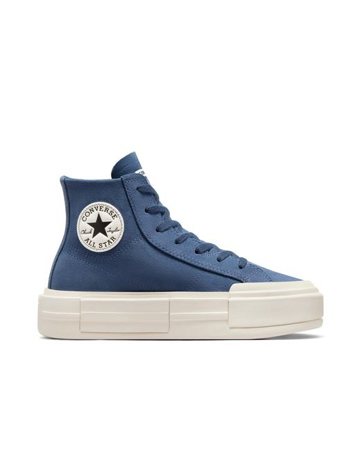 Converse Blue Chuck Taylor All Star Cru Platform Trainers