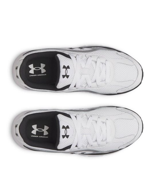 Under Armour White Ua Tech Runner Trainers