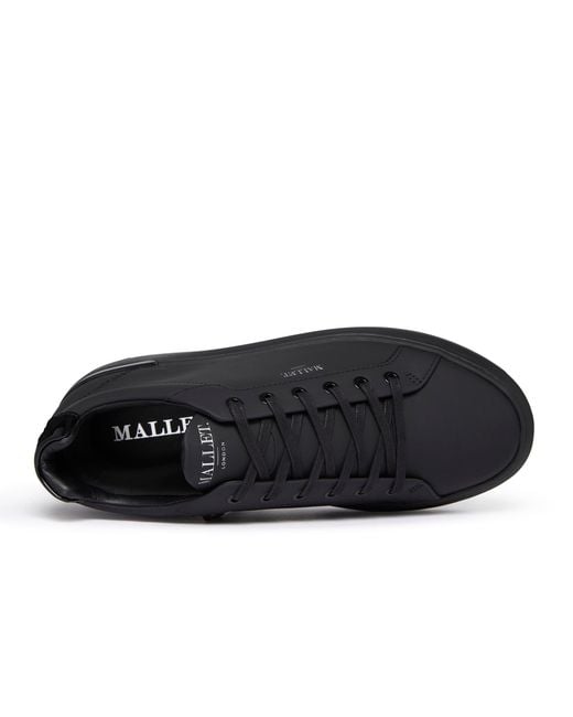 Mallet Black Low Trainers for men