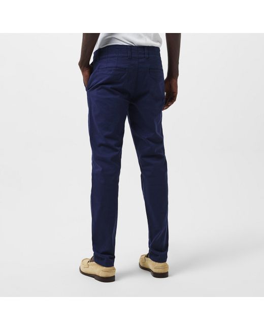 Threadbare Blue Cargo Trousers for men