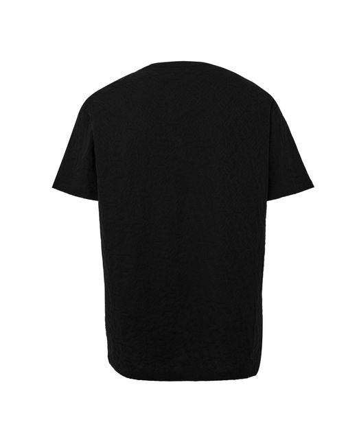 ARMANI EXCHANGE Black Regular Fit T-Shirt for men