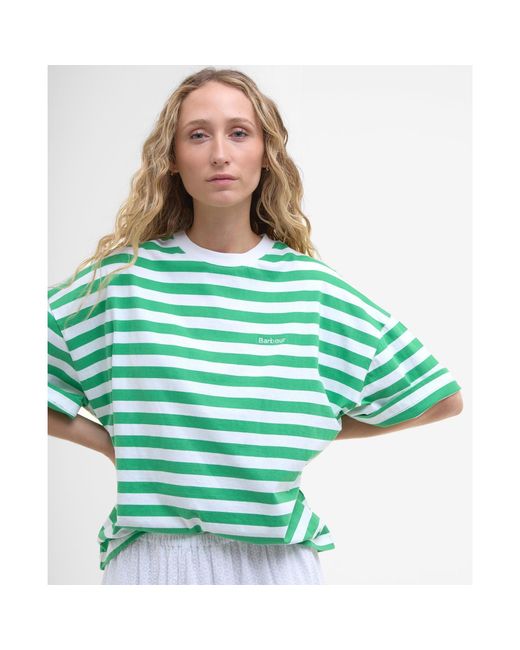 Barbour Green Abby Top
