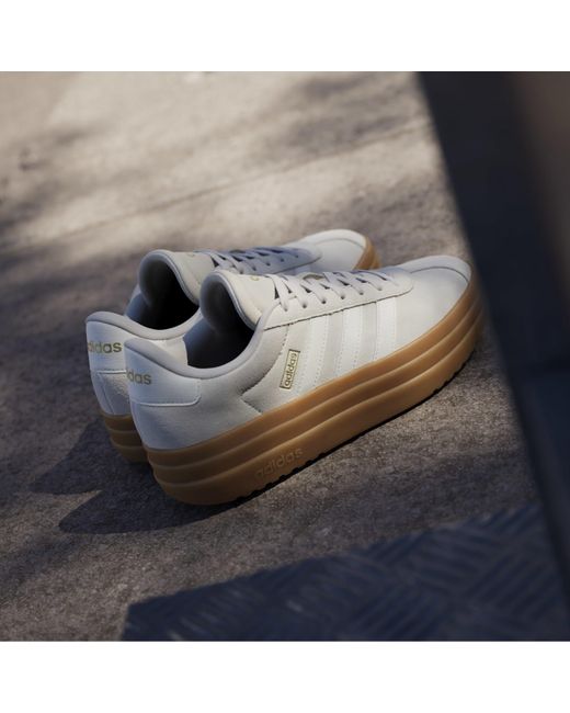 Adidas White Vl Court Bold Trainers
