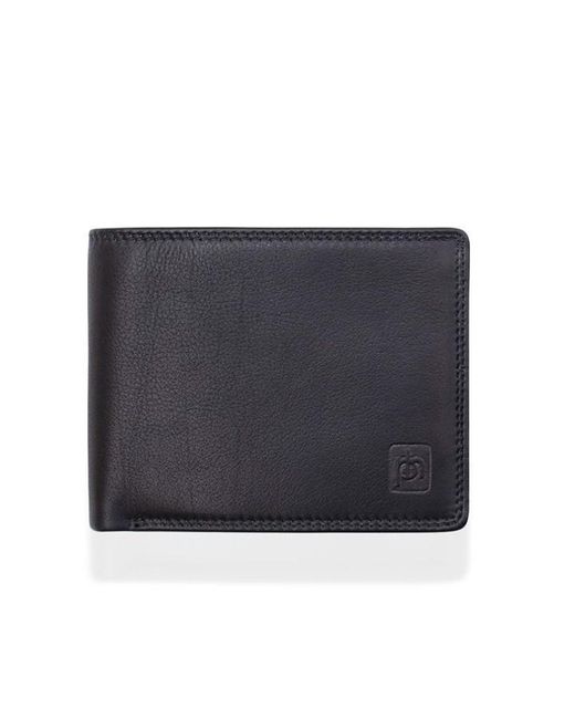 Primehide Black Washington Collection Bifold Rfid Leather Wallet for men