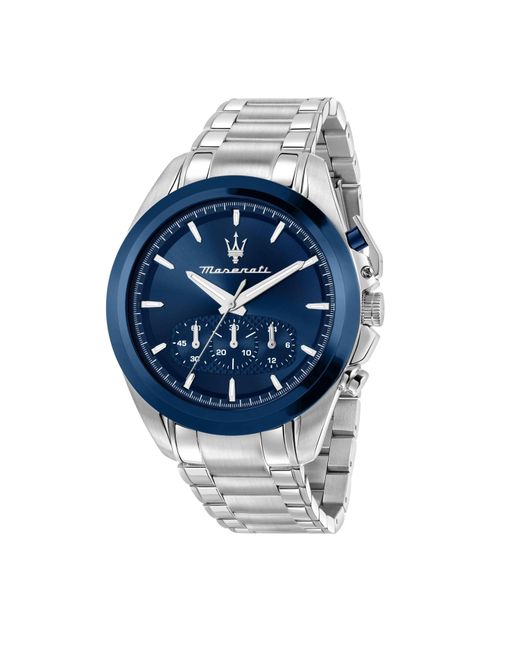 Maserati Blue Traguardo Chrono Analogue Quartz Watch for men