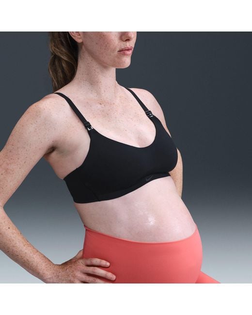 Nike Black Alate Minimalist Low Impact Sports Bra