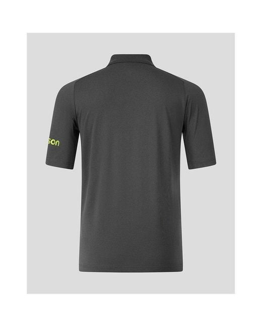 Castore Gray Bath Polo Shirt for men