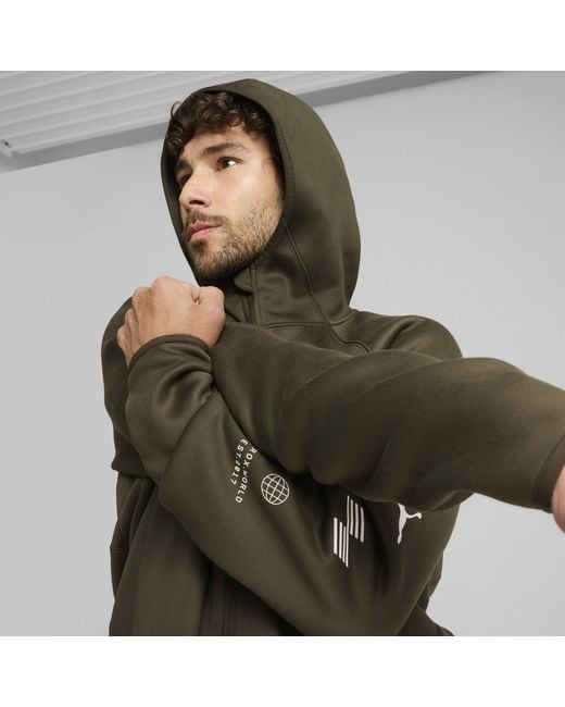 PUMA Green Hyrox X Cloudspun Techbl Jacket Training for men