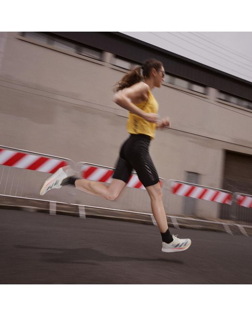 Adidas Pink Adizero Takumi Sen 10 Everyday Neutral Road Running Shoes