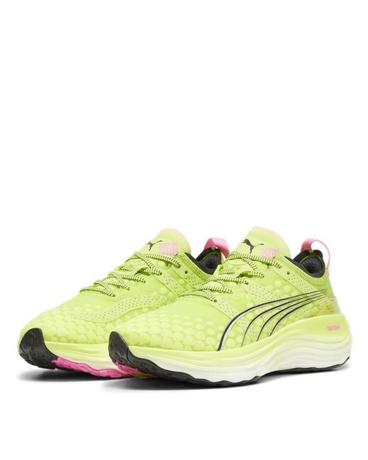 PUMA Yellow Foreverrun Nitro Running Shoes