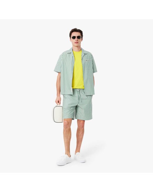 Lacoste Yellow Cotton Pima T-Shirt for men