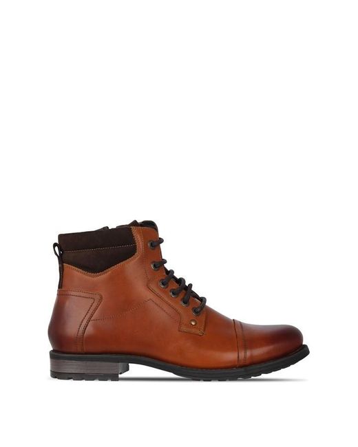 Firetrap Brown Hays Rugged Boots for men