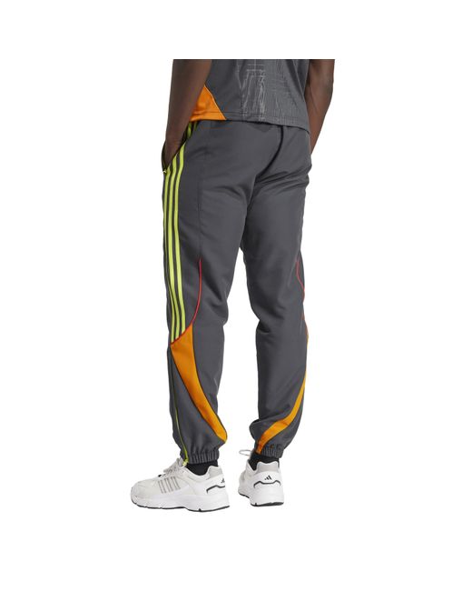 Adidas Gray Closed Hem Fleece Joggers for men