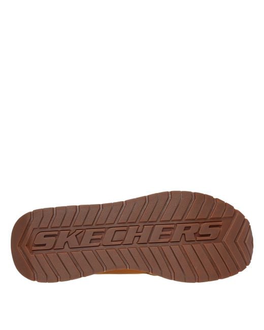 Skechers Brown Sunnydale Classic Low-Top Trainers for men
