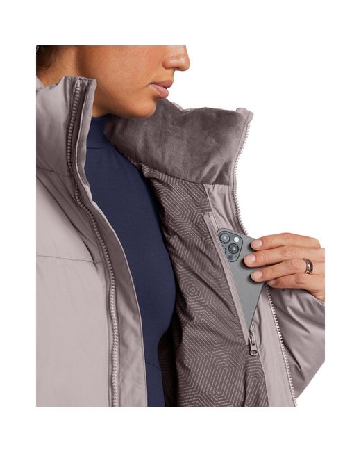 Under Armour Gray Limitless Weather-Resistant Puffer Jacket