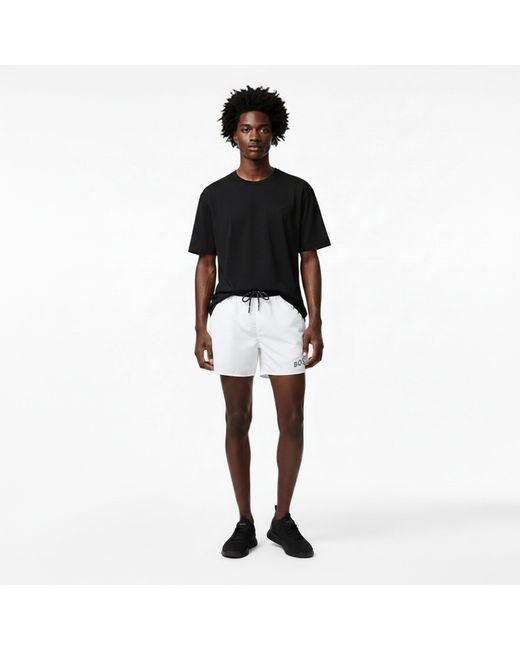 Boss White Sailfish Swim Shorts for men