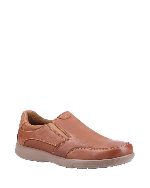Hush Puppies Brown Aaron Shoe for men