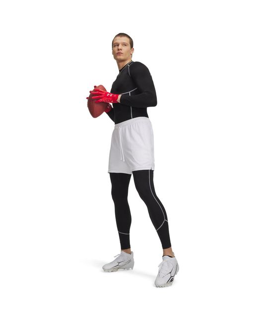 Under Armour Black Heatgear Elite Leggings Ultimate Reflective for men
