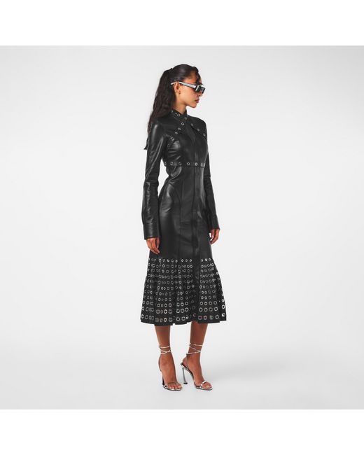 Off-White c/o Virgil Abloh Black Long Maxi Dress