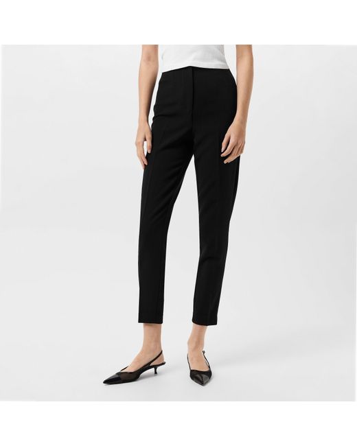 Vero Moda Black Vmsandy High-Waisted Tapered Trousers