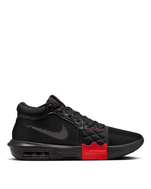 Nike Black Lebron Witness 8 Basketball Shoes for men