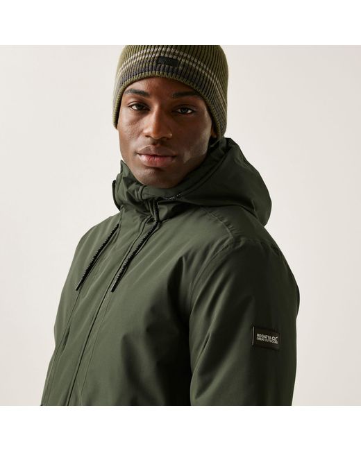 Regatta Green Sterlings Waterproof Insulated Jacket for men