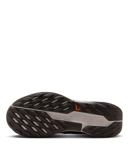 Nike Brown Reactx Pegasus Trail 5 Running Shoes