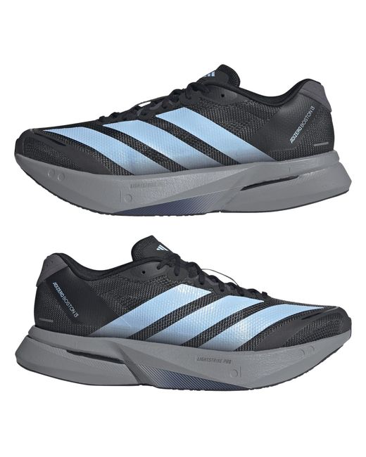 Adidas Blue Adizero Boston 13 Road Running Shoes for men