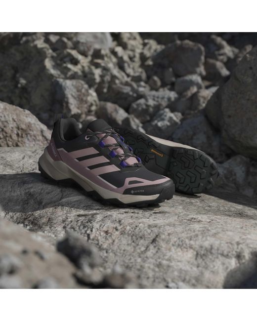 Adidas Gray Terrex Skychaser Ax5 Gore-Tex Hiking Shoes