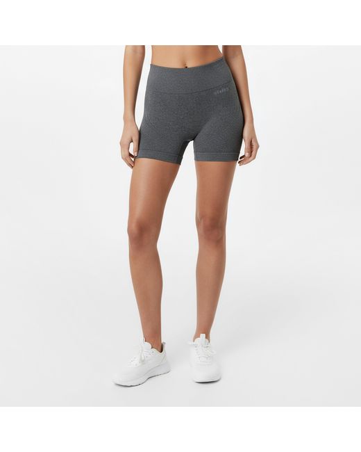 Usa Pro Gray Usap Seamless 3 Inch Shorts