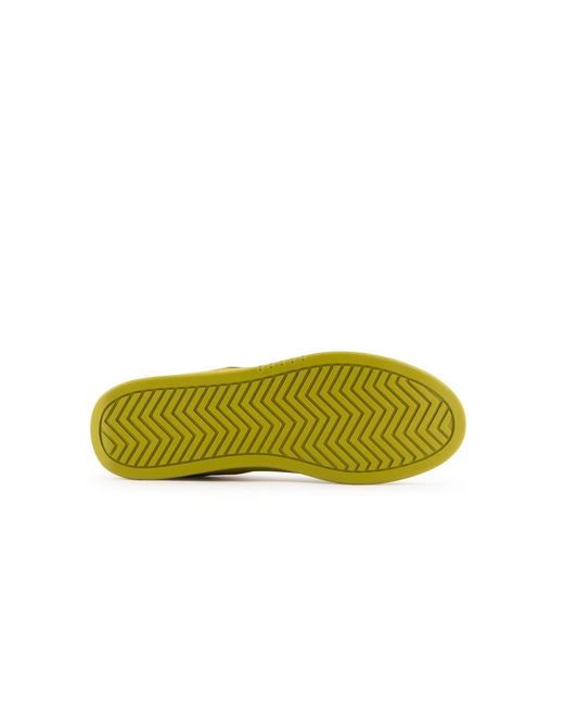 ARMANI EXCHANGE Yellow Trainers for men