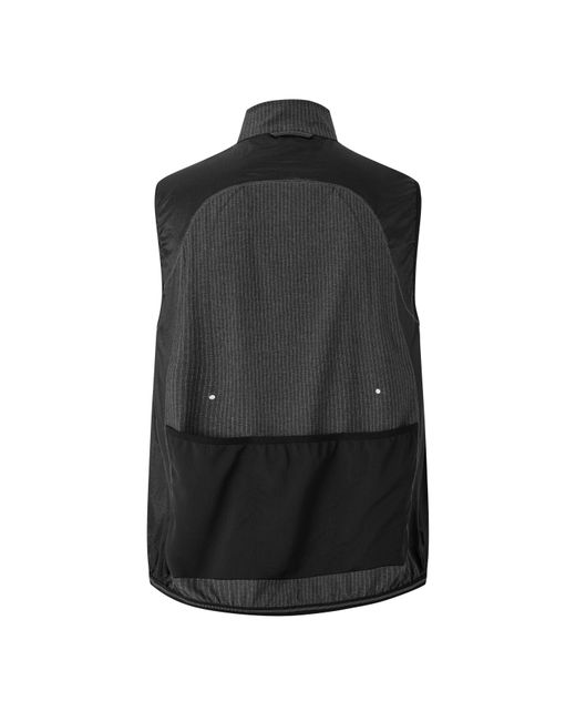 Roa Black Numb Commuting Performance Running Vest for men