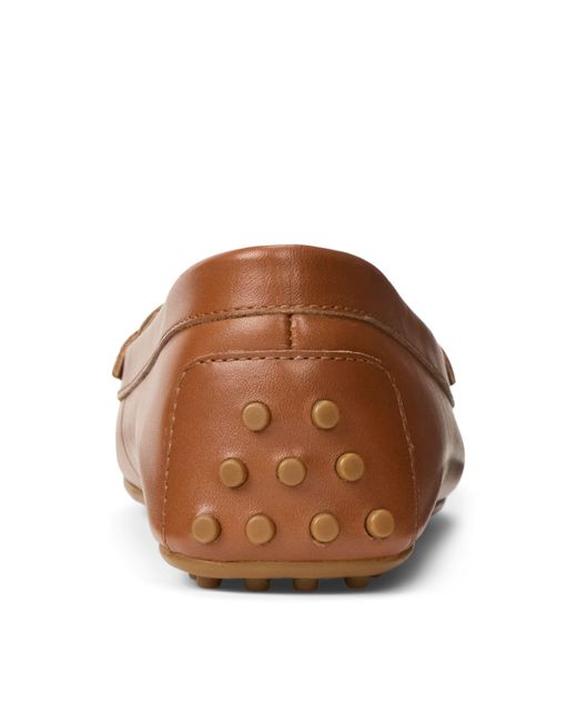 Ralph Lauren Brown Barnsbury Driver Shoe