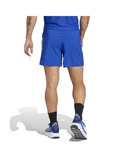 Adidas Blue Own The Run Shorts Running for men