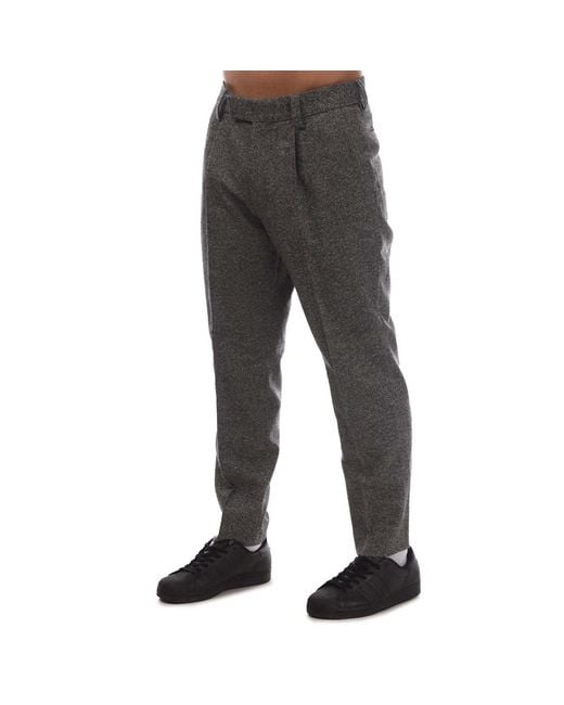 Boss Gray T-Peet Trousers for men