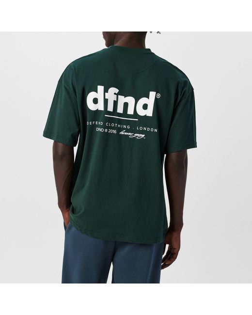 DFND London Blue Dfnd Loose 4 Pack T-Shirt for men