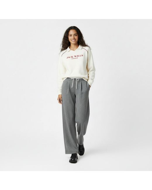 Jack Wills White Jw Vintage Crew Sweatshirt