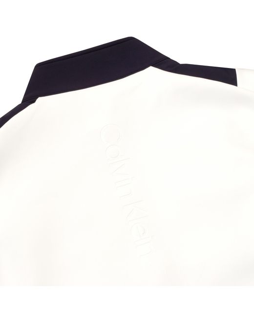 Calvin Klein Blue Performance Golf Jacket for men