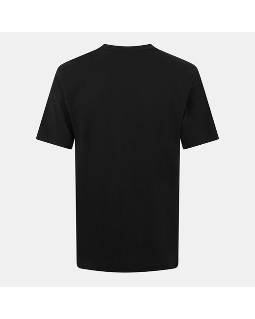 Threadbare Black Regular Fit T-Shirt for men