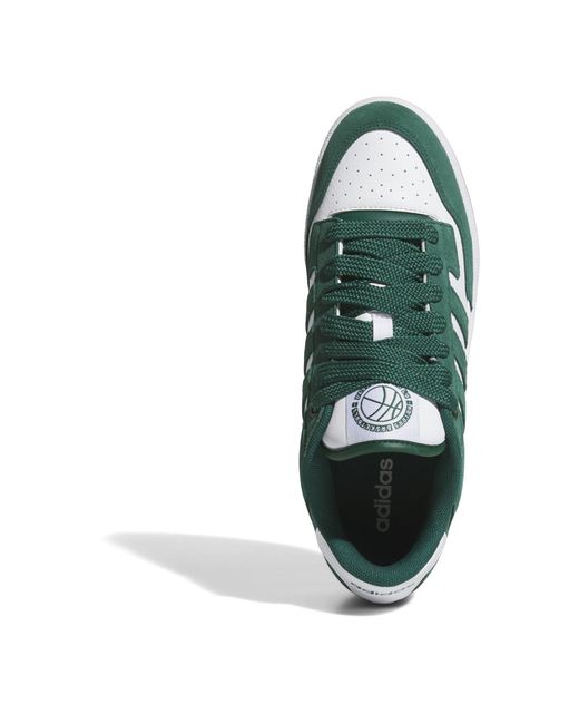 Adidas Green Rapid Court Low-Top Trainers for men