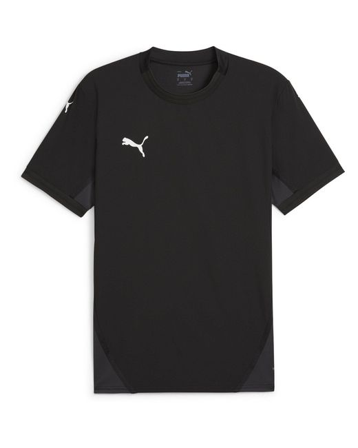 PUMA Black Teamfinal Jersey T-Shirt for men