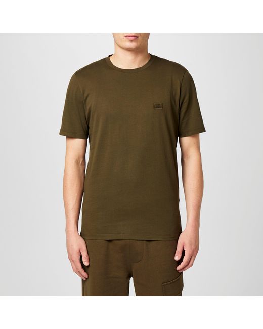 C P Company Green 30/1 Jersey T-Shirt for men