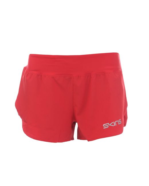 Skins Red Performance Running Shorts