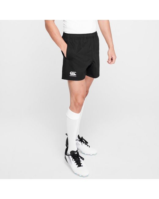 Canterbury Black Rugby Shorts for men