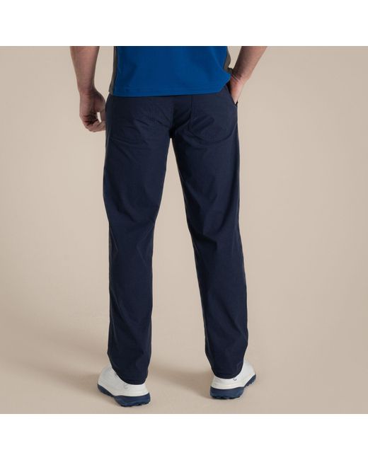 Craghoppers Blue Nosilife Santos Ii Golf Trousers for men