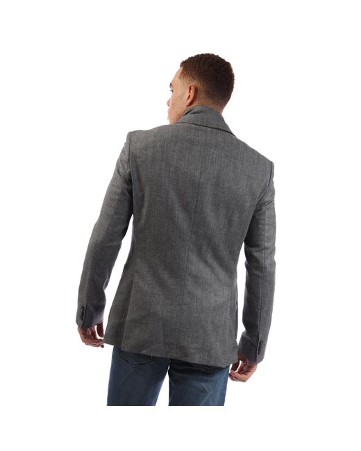 Boss Gray H Hutson Bib Formal for men