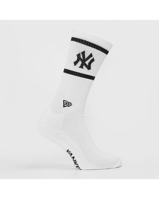 KTZ White Premium Crew Socks