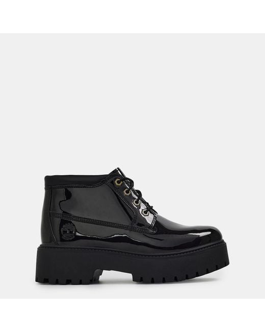 Timberland Black Weather Ready Lace Up Chukka Boots