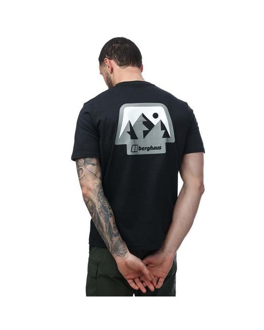 Berghaus Black French Pyrenees T-shirt for men